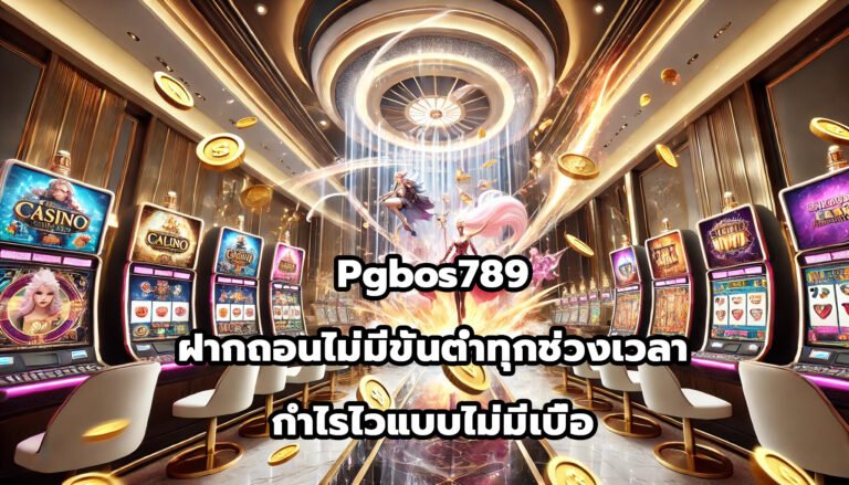 pgbos789 ฝากถอนไม่มีขั้นต่ำทุกช่วงเวลา กำไรไวแบบไม่มีเบื่อ-7