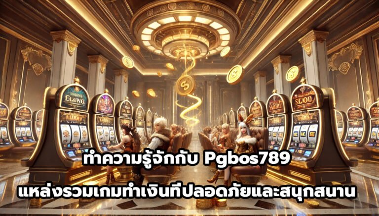 ทำความรู้จักกับ pgbos789 แหล่งรวมเกมทำเงินที่ปลอดภัยและสนุกสนาน-6