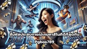 สัมผัสประสบการณ์เกมคาสิโนออนไลน์ที่ดีที่สุดกับ Pgbos789-14